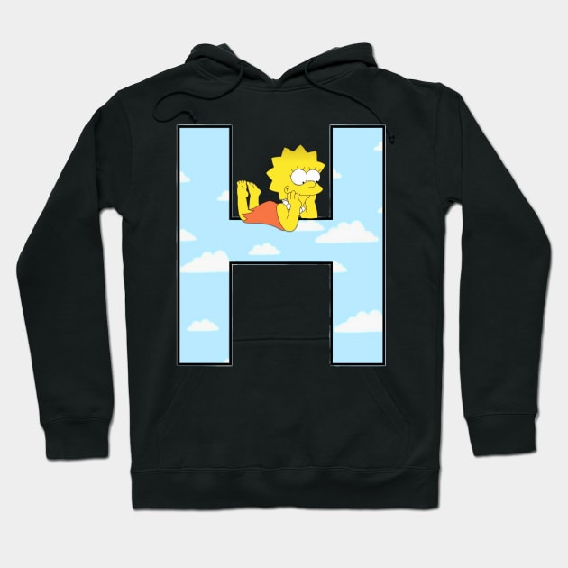 Simpsons letter Hoodie by ZoeBaruch